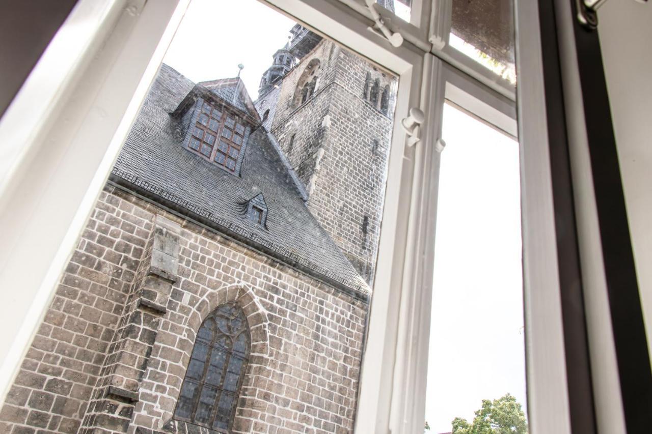 Das Fachwerkhaeuschen Am Kornmarkt - Herzlich & Charmant Quedlinburg Exterior photo