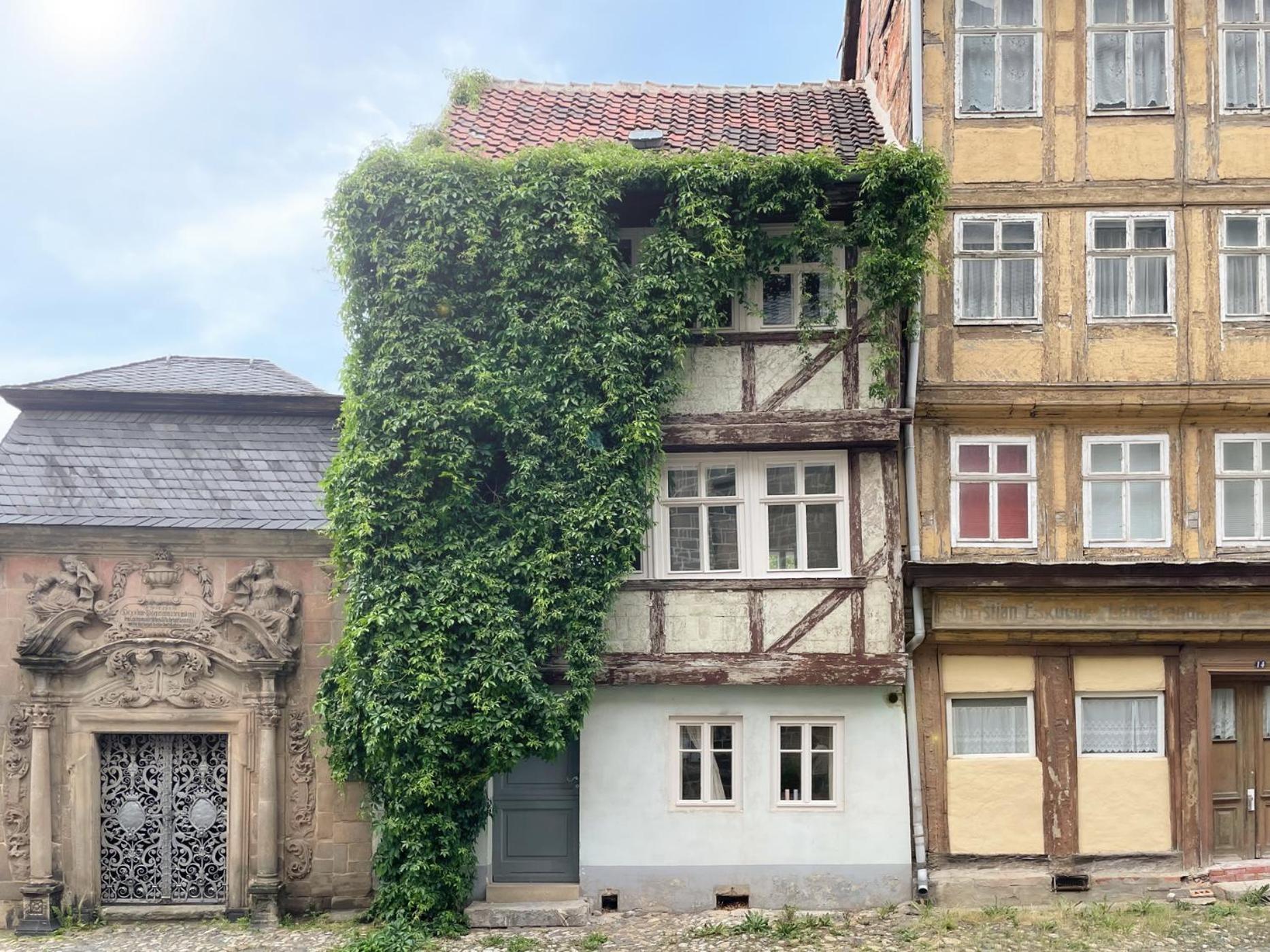 Das Fachwerkhaeuschen Am Kornmarkt - Herzlich & Charmant Quedlinburg Exterior photo